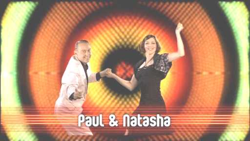 Strictly Dance Fever opening titles showing Paul & Natasha
