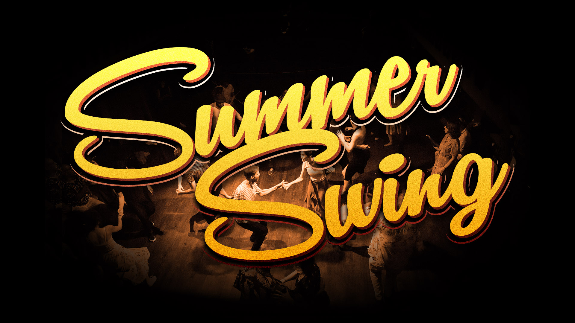 Summer Swing at Hoxton Hall — original flyer (landscape)