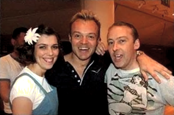 Natasha, Paul and Graham Norton
